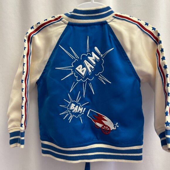Osh Kosh Circus Themed Varsity Jacket - Picture 1 of 10
